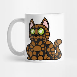 Plump Cat Tortoise Shell Mug